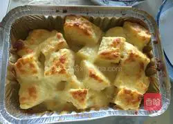 Cheese Baked Steamed Buns Recipe Illustration 6