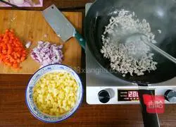 Illustration of Four Ding Braised Rice 1