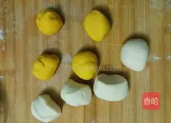 Flower steamed buns Illustration of how to do it 9