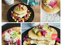 Illustration of how to make avocado waffles 7