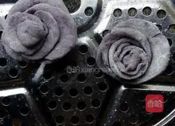 Illustration of how to make purple sweet potato buns 3