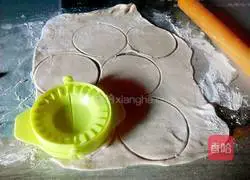 Illustration of how to roll out dumpling wrappers 7