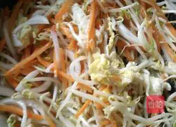 Illustration of how to make fried noodles 6