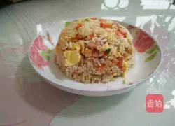 Egg Fried Rice Recipe Illustration 5
