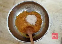 Illustration of how to make pumpkin buns 4