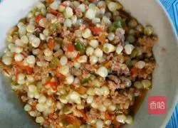 Illustration of how to make corn stuffed buns 8