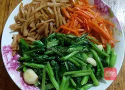 Chicken, ham and sausage fried noodles recipe 2