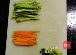 Illustration of how to make meat sauce noodles 2