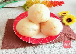 Illustration of making bean dregs and carrot steamed buns 12