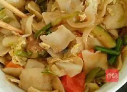 Illustration of how to make fried noodles 4