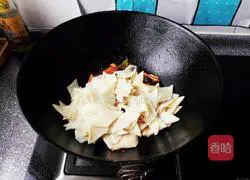 Fried noodles Illustration of how to make leather 14