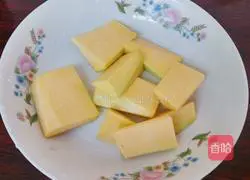 Pumpkin Illustration of how to make pancakes 1