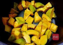 Pumpkin glutinous rice and sesame cake recipe 2