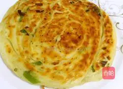Illustration of how to make green onion pancakes 12
