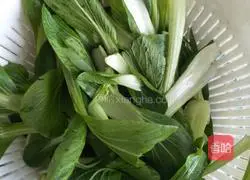 Illustration of how to make bean cakes and stir-fried vegetables 1