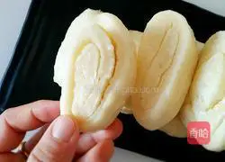 Illustration of how to make yam milk-flavored steamed buns 9