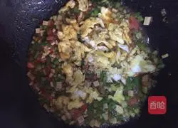 Illustration of how to make fried steamed buns 5