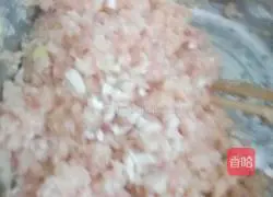 Illustration of how to make white radish and pork dumplings 6