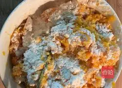 How to make pumpkin bean paste cake Illustration 3