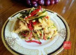 Illustration of how to make cold gluten 7