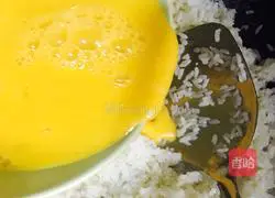  Illustration of how to make shrimp and egg fried rice 9