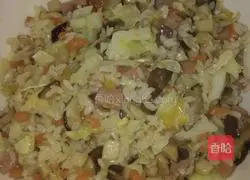 Illustration of how to make mixed fried rice 5