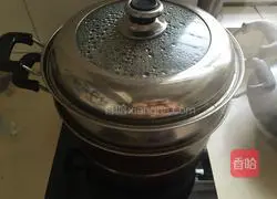 Illustration of how to make steamed buns with mushroom and bean paste 19