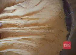 Illustration of how to make bean paste and pumpkin cake 5