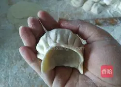 Illustration of how to make tomato and egg dumplings 15