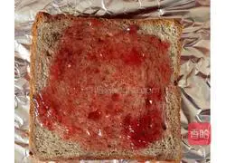 Mozzarella cheese Illustration of how to make a sandwich 4