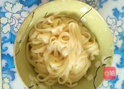 Illustration of how to make noodles with clams (simple breakfast) 4