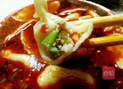 Illustration of how to make sour soup dumplings 6