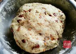 Walnut, red dates and brown sugar steamed buns Practice illustration 6