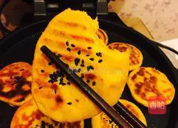 Illustration of how to make pumpkin corn weight loss whole grain cake 8