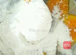 Illustration of making bean paste and sweet potato glutinous rice cakes 4