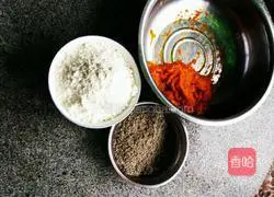 Illustration of how to make glutinous rice balls with pumpkin, sesame and peanut filling 1