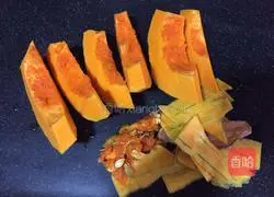 Love Pumpkin Illustration of how to make cakes 1