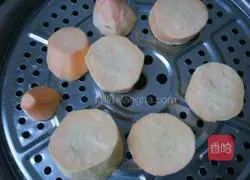 Sweet potatoes Illustration of how to make glutinous rice balls and sago 5
