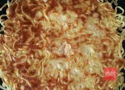 Illustration of how to make Western Red Egg Noodle Cake 5