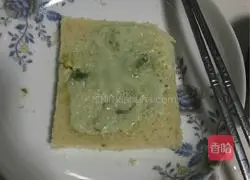 Illustration of how to make avocado sandwich 2