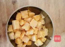 Illustration of home-style fried steamed buns 4