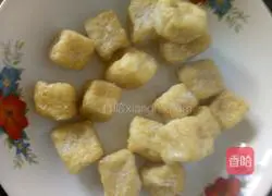 Illustration of how to make fried steamed buns 2