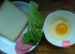 Illustration of how to make a sandwich 1