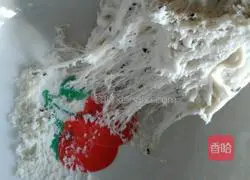 Illustration of how to make black sesame steamed buns 6