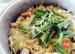 Illustration of cabbage braised rice (voltage cooker version) 17