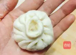 Illustration of how to make mushroom and egg buns 18