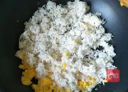 Lard fried rice Practice illustration 6