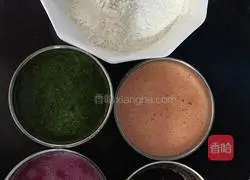 Illustration of how to make colorful dumplings 4