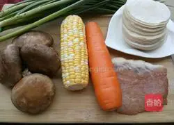 Illustration of how to make mushroom dumplings 1