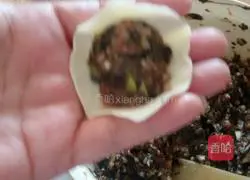 Illustration of how to make seaweed dumplings on February 2nd 11